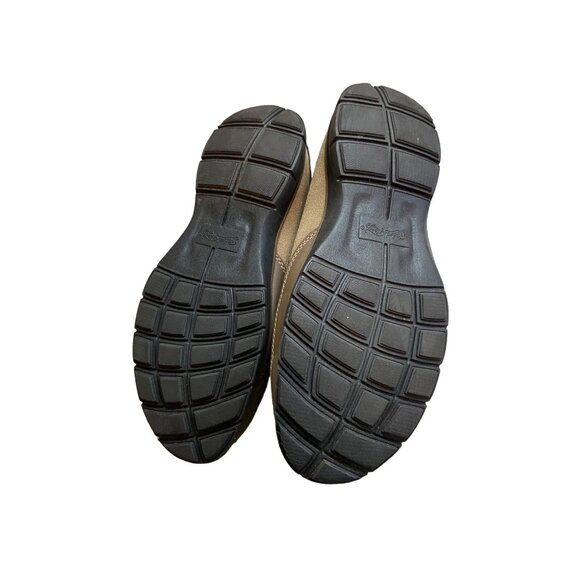 Faded Glory Mens Canvas Loafers Size 8 Brown Slip-On Cabincore Light Academia - Picture 7 of 7